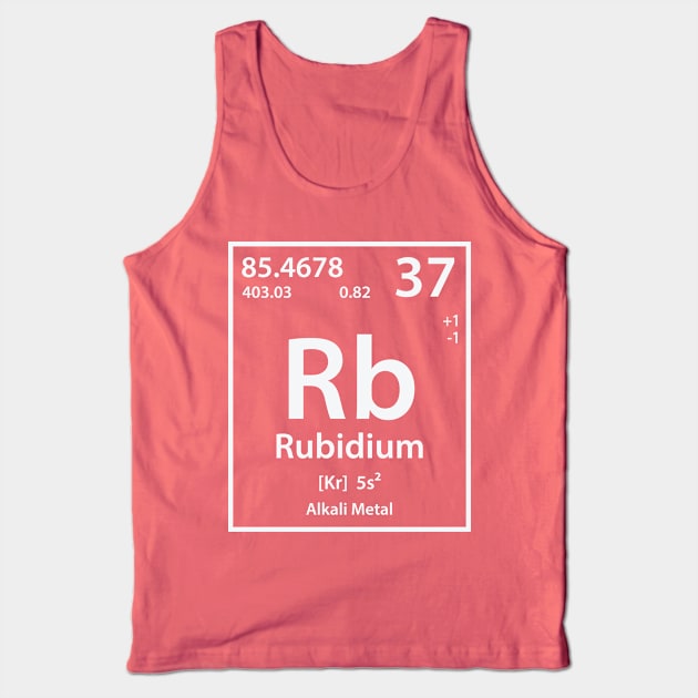 Rubidium Element Tank Top by cerebrands